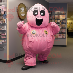 Pink Grenade mascotte...