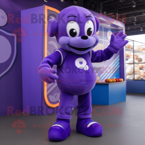 Purple Juggle mascotte...