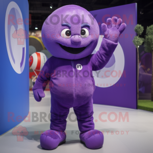 Purple Juggle mascotte...