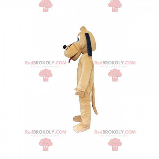 Mascot Pluto, de beroemde gele hond van Mickey Mouse -