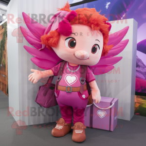 Magenta Cupid mascotte...