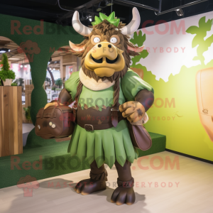 Olive Minotaur mascotte...