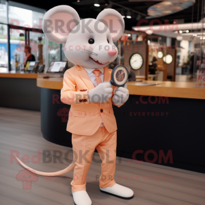 Peach Mouse mascotte...