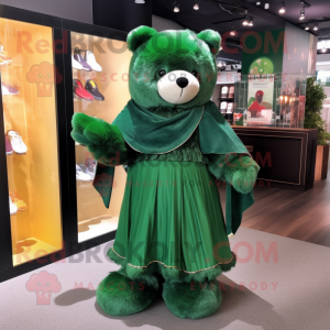 Forest Green Teddy Bear...