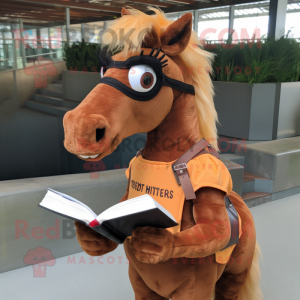 Rust Horse maskot drakt...