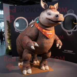 Rust Rhinoceros maskot...