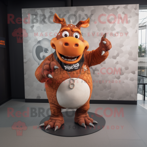 Rust Rhinoceros mascotte...