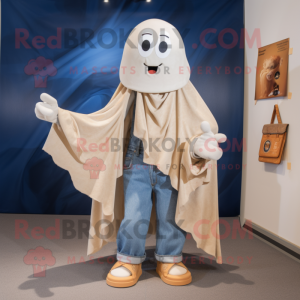 Beige Ghost mascotte...