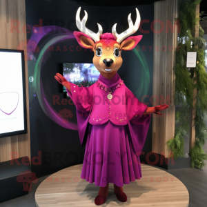 Magenta Deer mascotte...