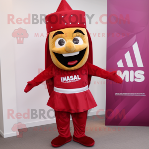 Maroon Tikka Masala mascota...