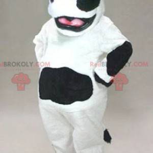 Black and white cow mascot - Redbrokoly.com