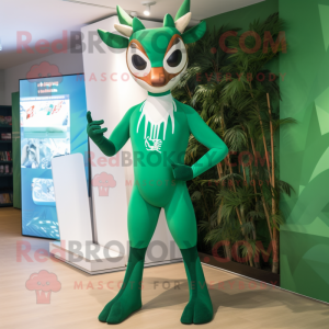 Forest Green Gazelle maskot...