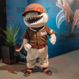 Rust Shark mascotte kostuum...