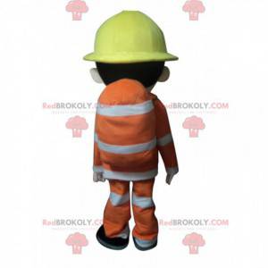 Firefighter mascot outfit, fireman costume - Redbrokoly.com
