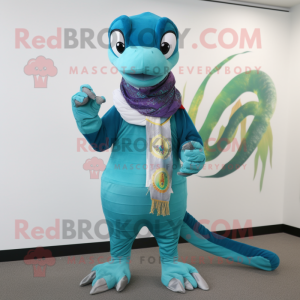 Turquoise Python mascotte...