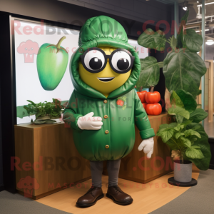 Forest Green Pepper maskot...