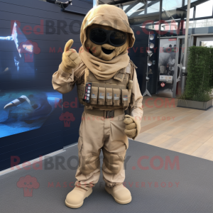 Tan Marine Recon mascotte...