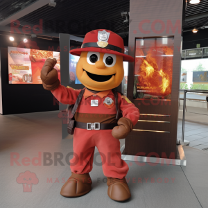 Rust Fire Fighter mascotte...