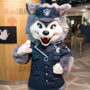 Navy Say Wolf mascotte...