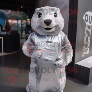 Costume mascotte Silver...