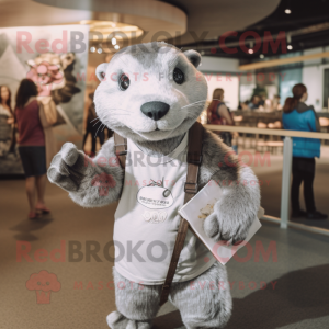 Silver Otter mascotte...