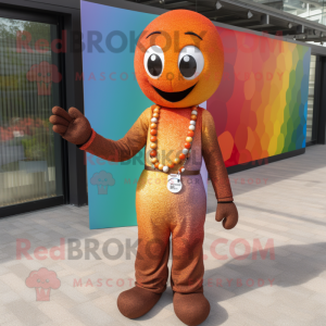 Rust Rainbow maskot kostyme...