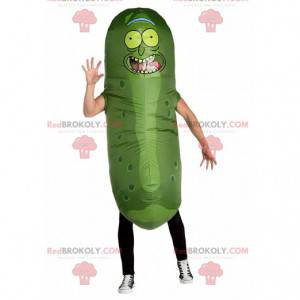 Oppblåsbar pickle maskot, gigantisk pickle kostyme -