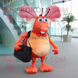 Peach Lobster mascotte...