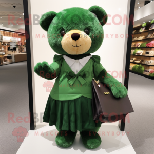 Forest Green Teddy Bear...