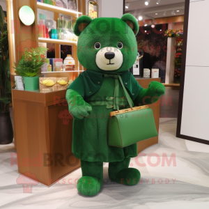 Forest Green Teddy Bear...