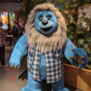 Blue Giant Sloth mascotte...