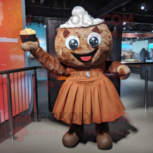 Rust Cupcake maskot kostume...