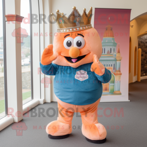 Peach Irish Castle maskot...