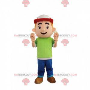 Mascotte de petit garçon, costume d'adolescent - Redbrokoly.com