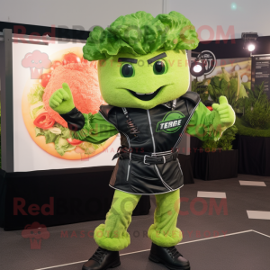 Green Caesar Salad mascotte...