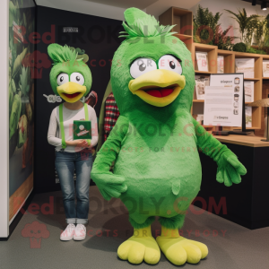 Forest Green Hens mascotte...