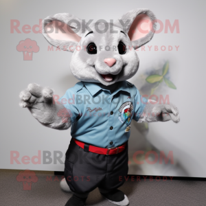 Silver Chinchilla maskot...