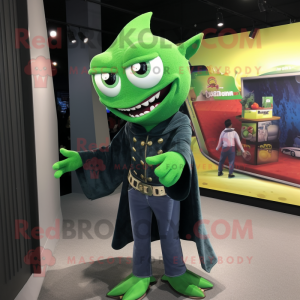 Green Vampire mascotte...