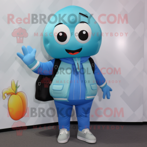 Sky Blue Melon mascotte...