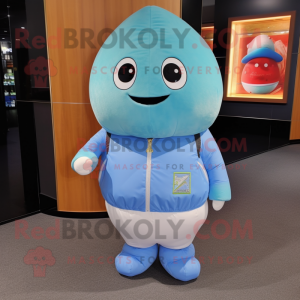 Sky Blue Melon mascotte...