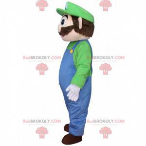 Maskot av Luigi, den berömda rörmokaren till Mario från