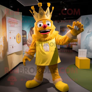 Yellow King mascotte...