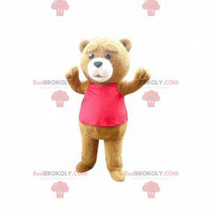 Mascot Ted, de beroemde bruine beer uit de film met dezelfde