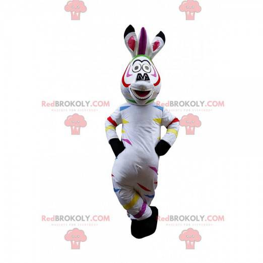 Mascot Marty, the famous cartoon zebra - Redbrokoly.com