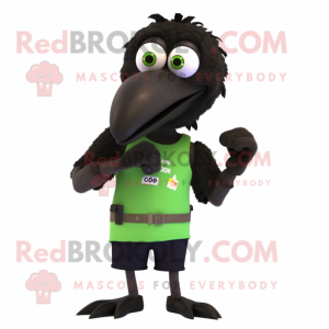 Olive Crow maskot kostume...