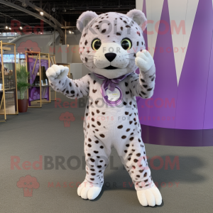 Lavender Leopard mascotte...