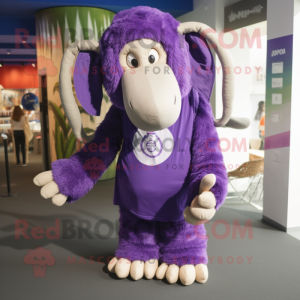 Lilla Mammoth maskot...