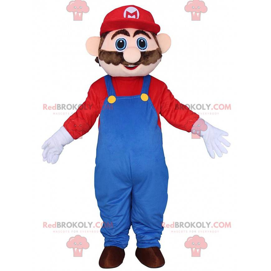 Mascot Mario, the famous video game plumber - Redbrokoly.com