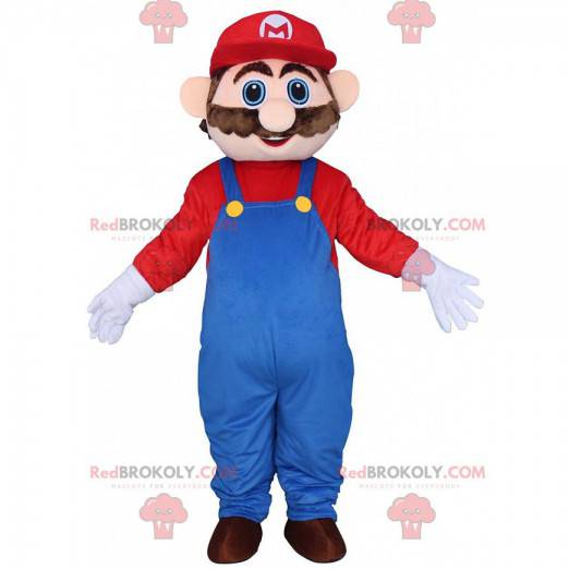 Mascot Mario, de beroemde loodgieter van het videospel -