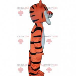 Mascot Tigger, famoso tigre naranja en Winnie the Pooh -